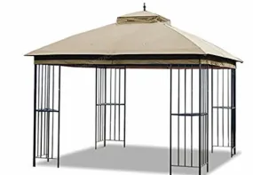 10x10 Lowes Style Selections Gazebo Replacement Canopy TPGAZ9116A