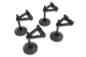 Adjustable Legs and Rubber Feet (Set of 4)