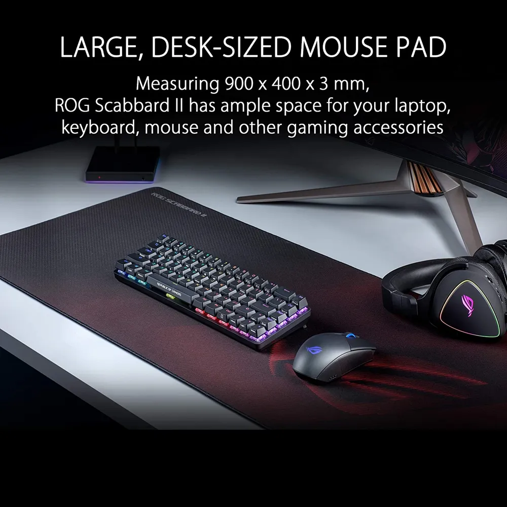 Asus ROG Scabbard ii Gaming Mousemat