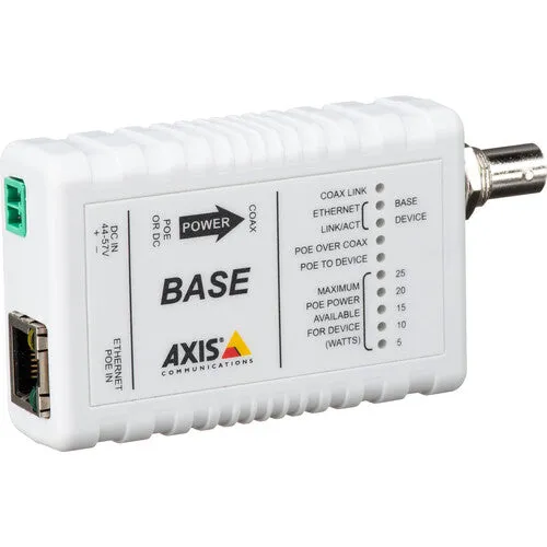 Axis Communications T8641 PoE  over Coax Base Unit