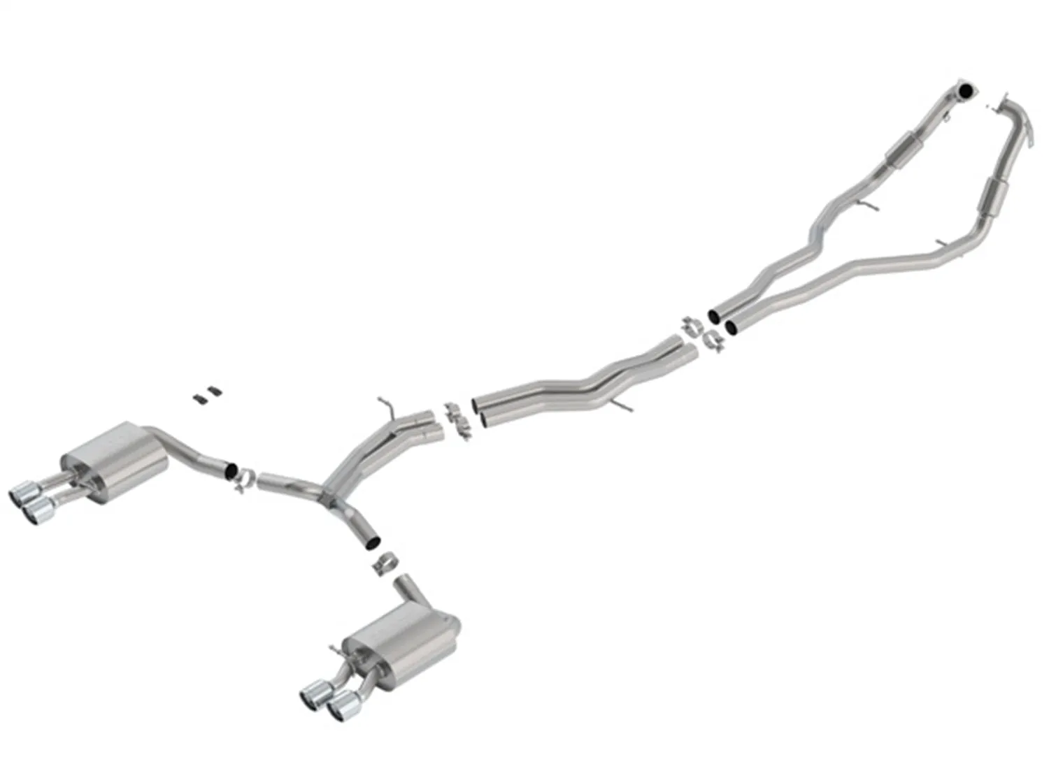 Borla 140749 Cat-Back(tm) Exhaust System - S-Type