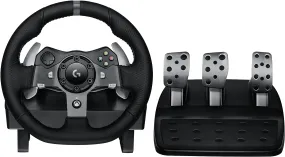 Optimized Title: Certified Refurbished Logitech G920 Driving Force Racing Wheel for Xbox One and PC - Model 941-000121