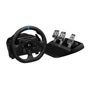 Premium Certified Refurbished Logitech G923 Racing Wheel & Pedals for PS5, PS4, and PC - USB Plug (Model 941-000147)