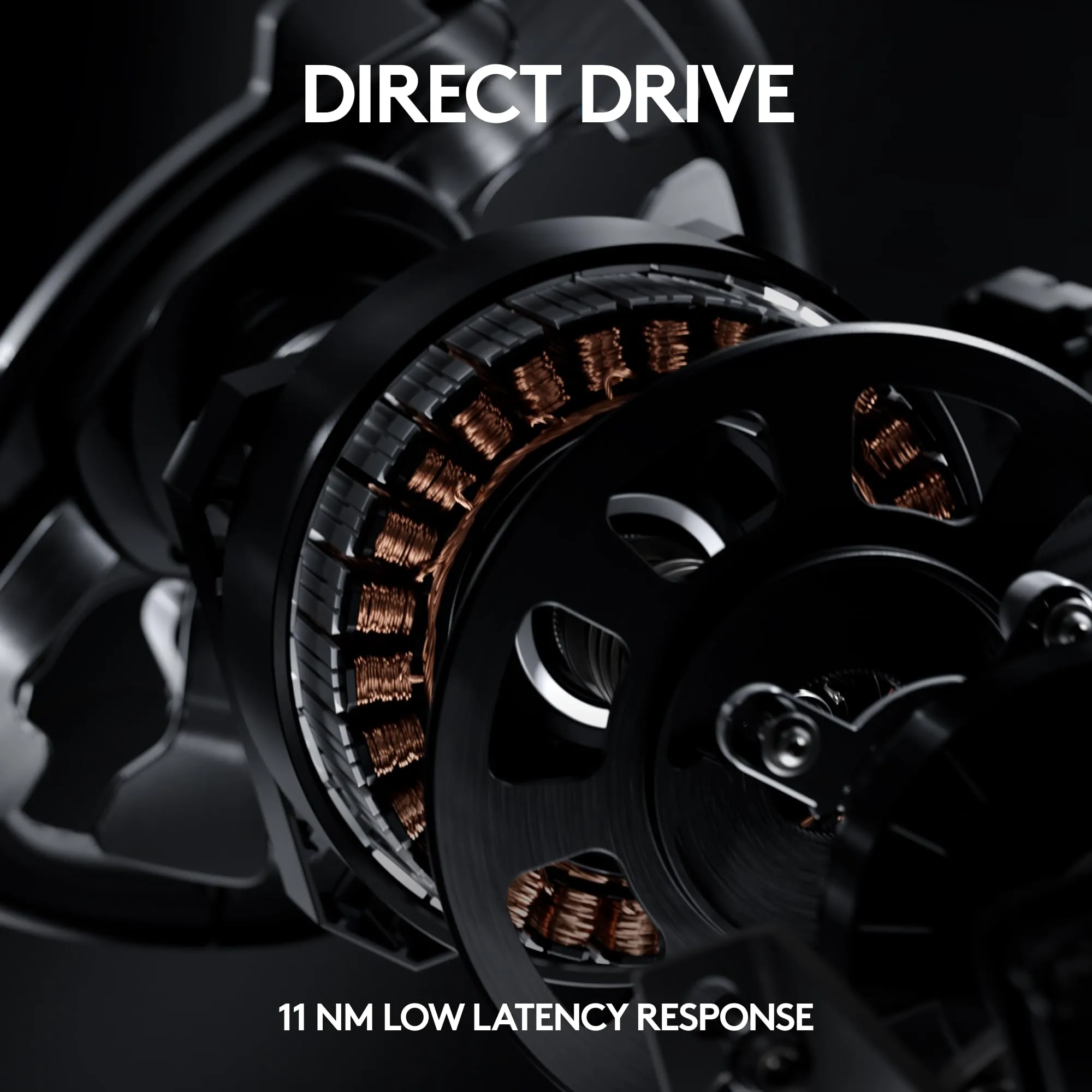 Logitech PRO - Certified Refurbished Black Racing Wheel for PC with Advanced TRUEFORCE Force Feedback Technology