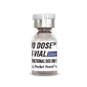 Demo Dose® Mini Vial - 1 ml - Clear Vial