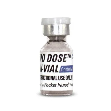 Demo Dose® Mini Vial - 1 ml - Clear Vial