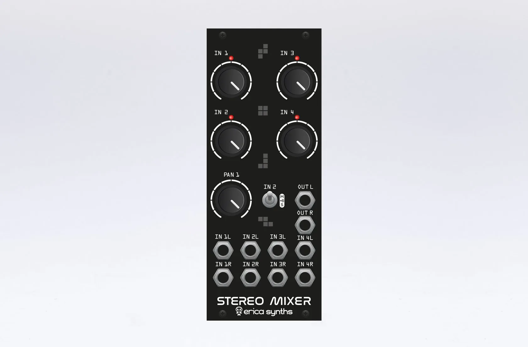 Erica Synths Drum Stereo Mixer