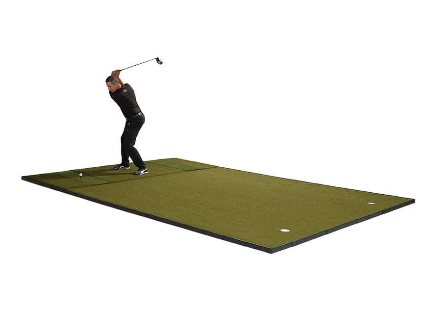 Fiberbuilt Grass Series Double-Hitting Combo Golf Mat