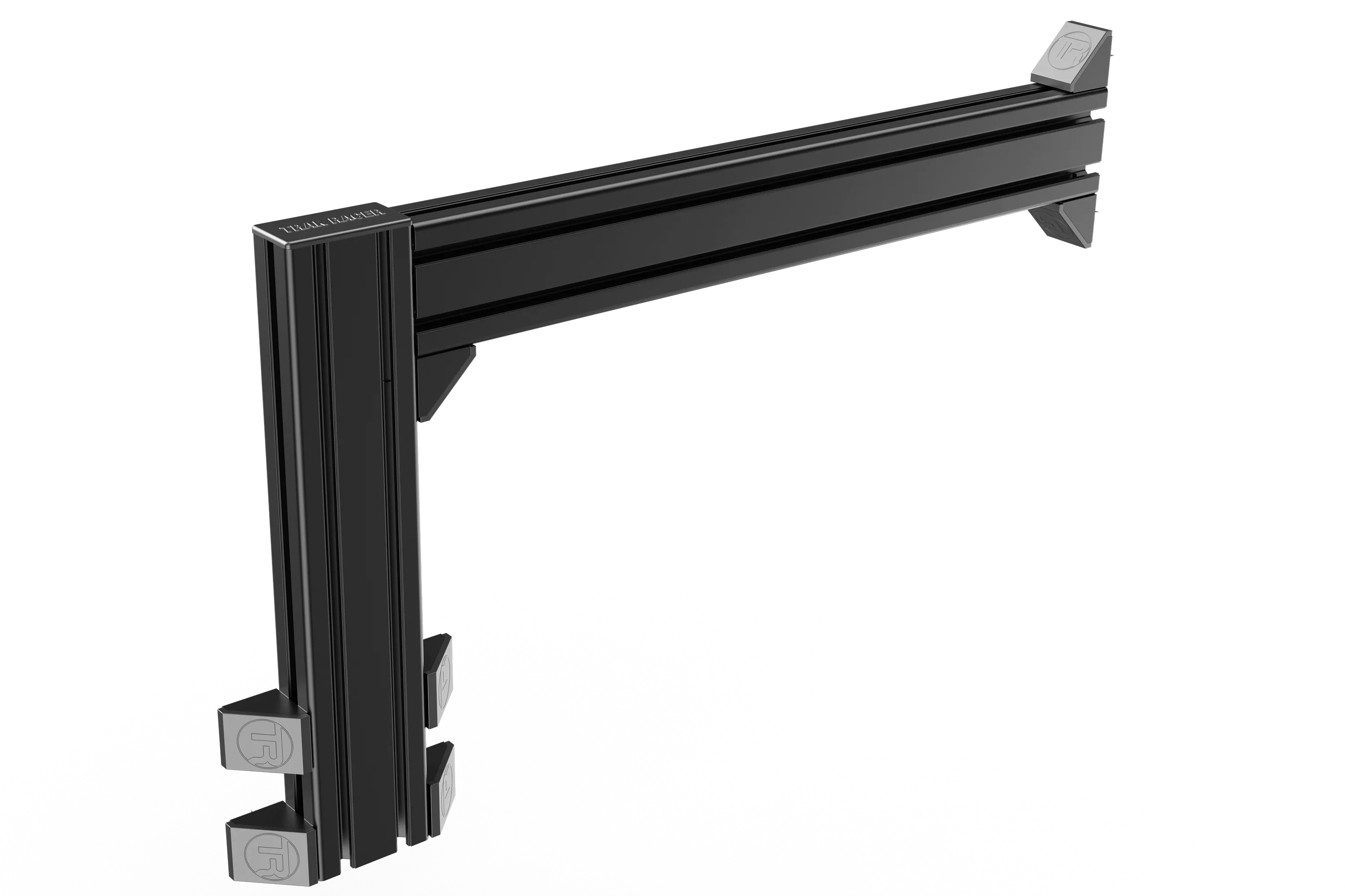 Flight Sim Control Mounts with 1 Side Support for all Aluminum Cockpits