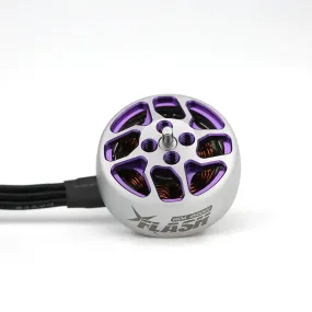 FlyFishRC Flash 1404 4500KV 4S FPV Motor - Grey & Purple.