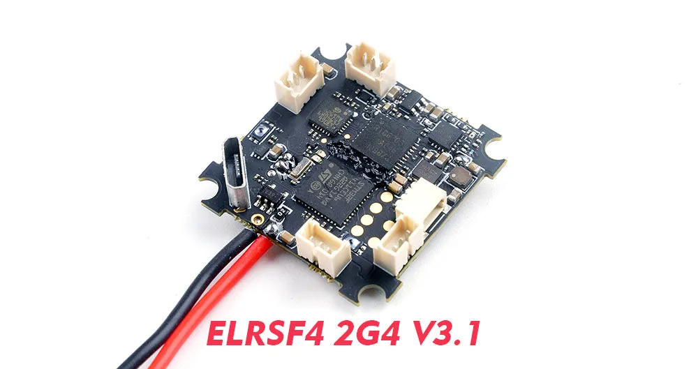 Happymodel ELRS F4 2.4GHz V3.1/V3.3 AIO 5-in-1 Flight Controller