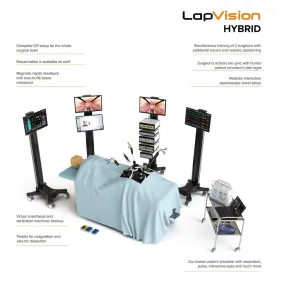 LapVision Surgical Simulator (Hybrid) - Diagnostic and Surgical Skills in Laparoscopy