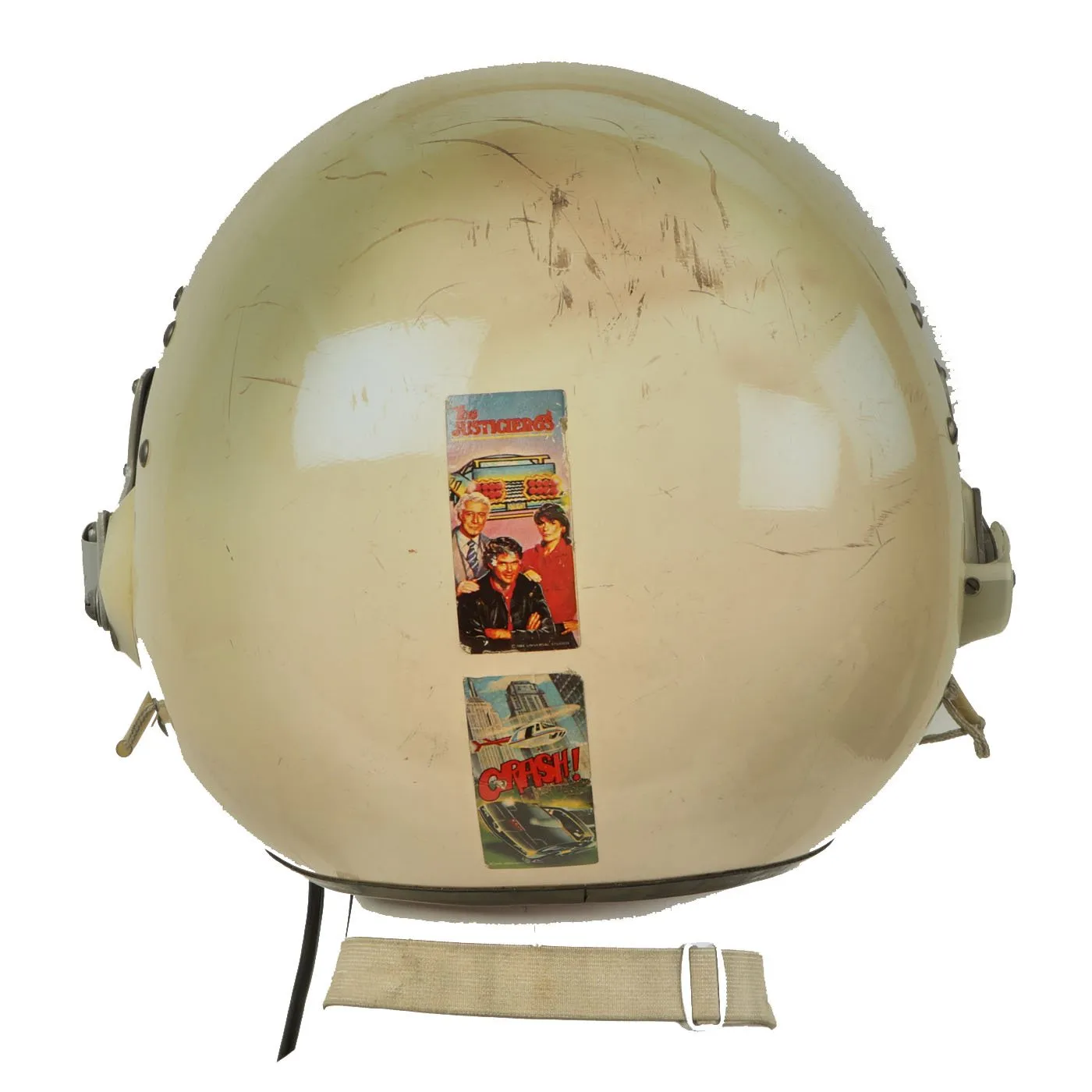 Original Cold War Soviet MIG Jet Fighter Flying Helmet ZSh-5MKV2 with Transit Chest