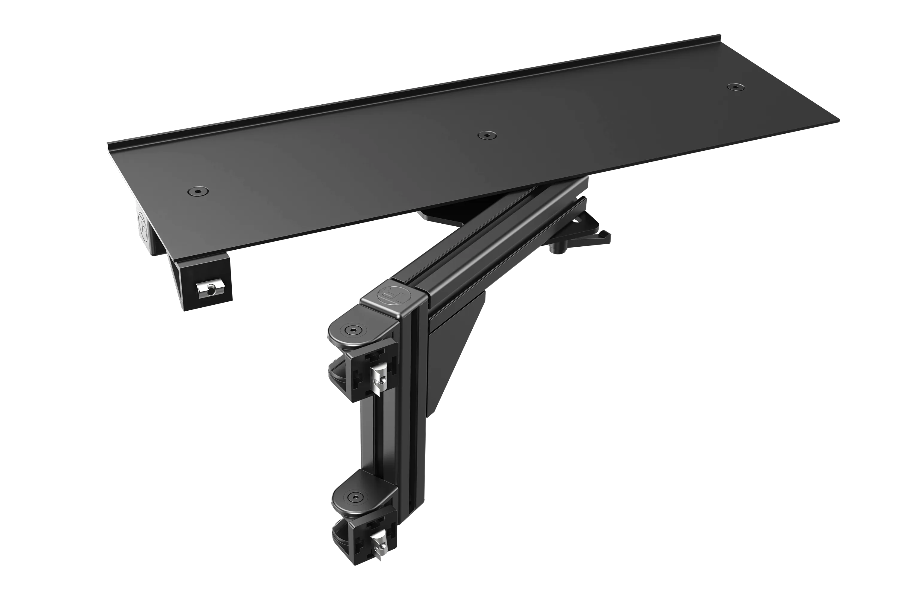 TR8020 620mm Table Top/Desk with Swivel Mount - Black