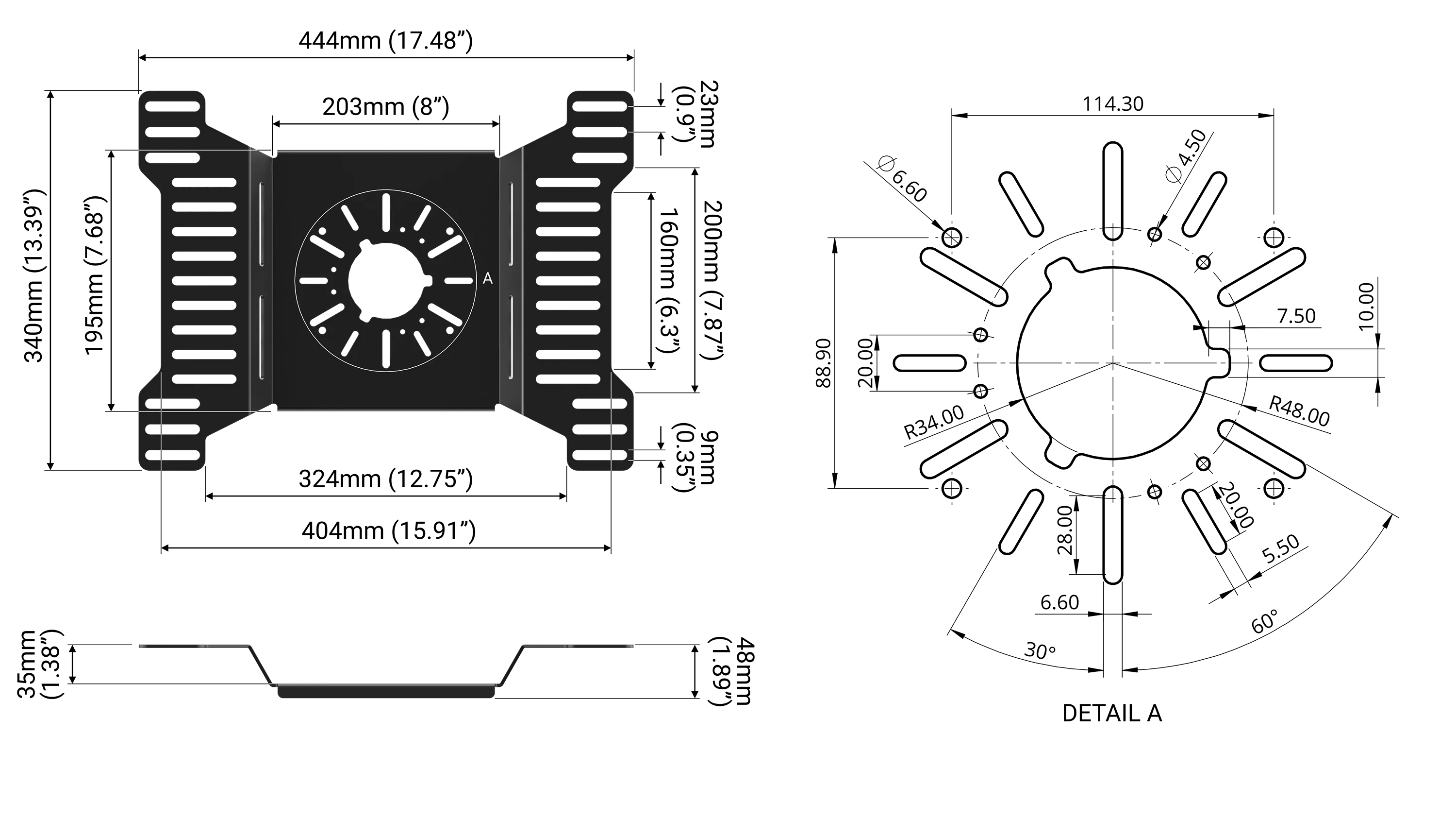 Universal Bass Shaker/Tactile Transducer Sim Rig Mount