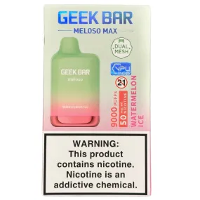 Watermelon Ice - Geek Bar Meloso Max 9000