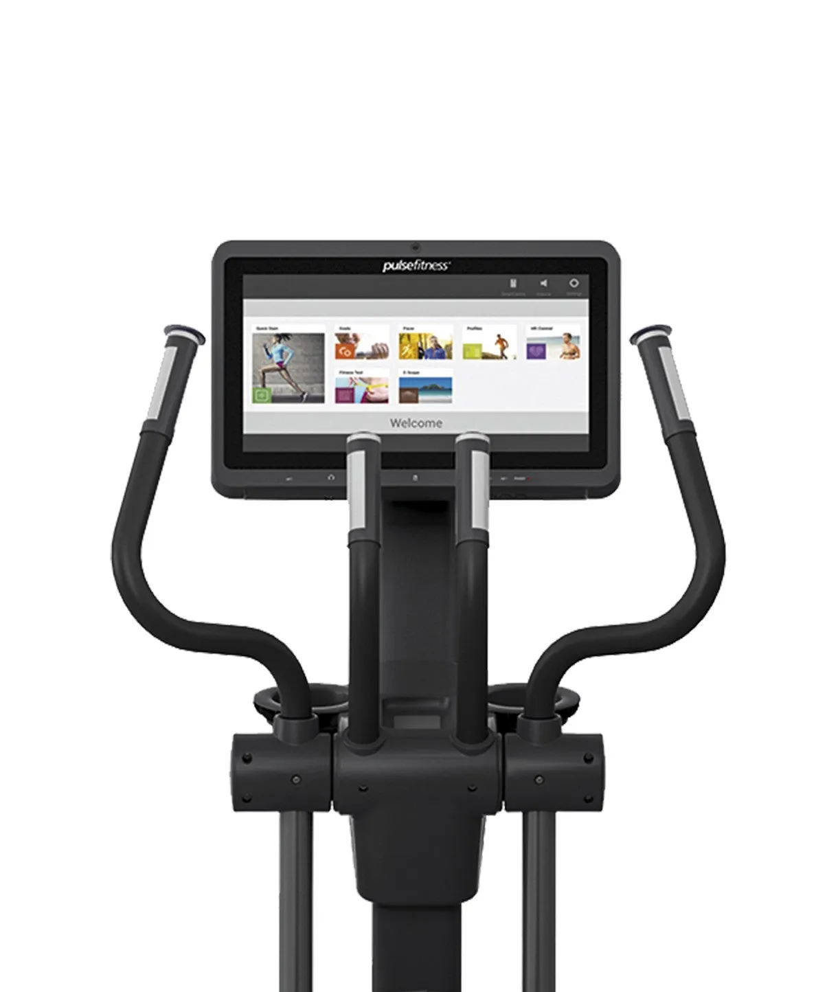 X-Train Series Premium Elliptical Cross-Trainer with 18.5" Touchscreen Console - Fixed Stride